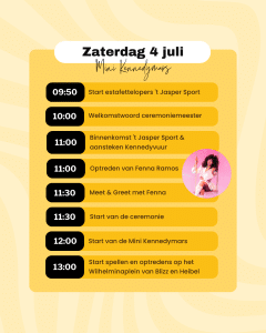 programma mini kennedymars